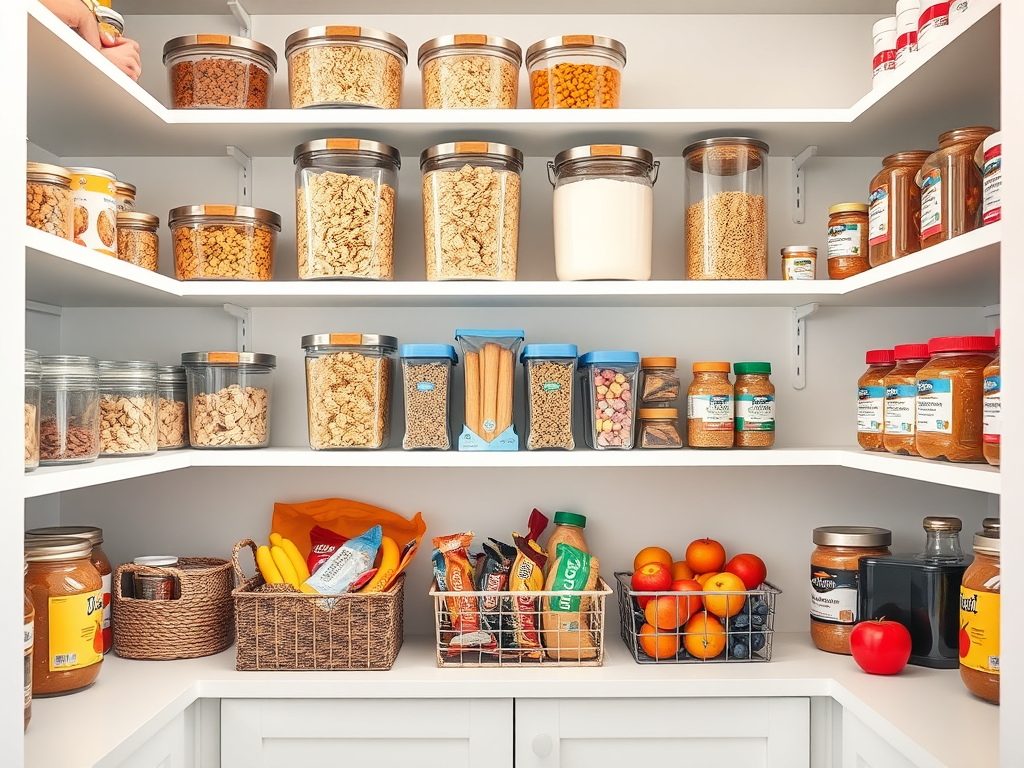 Organize Your Pantry for Faster School Morning Breakfasts