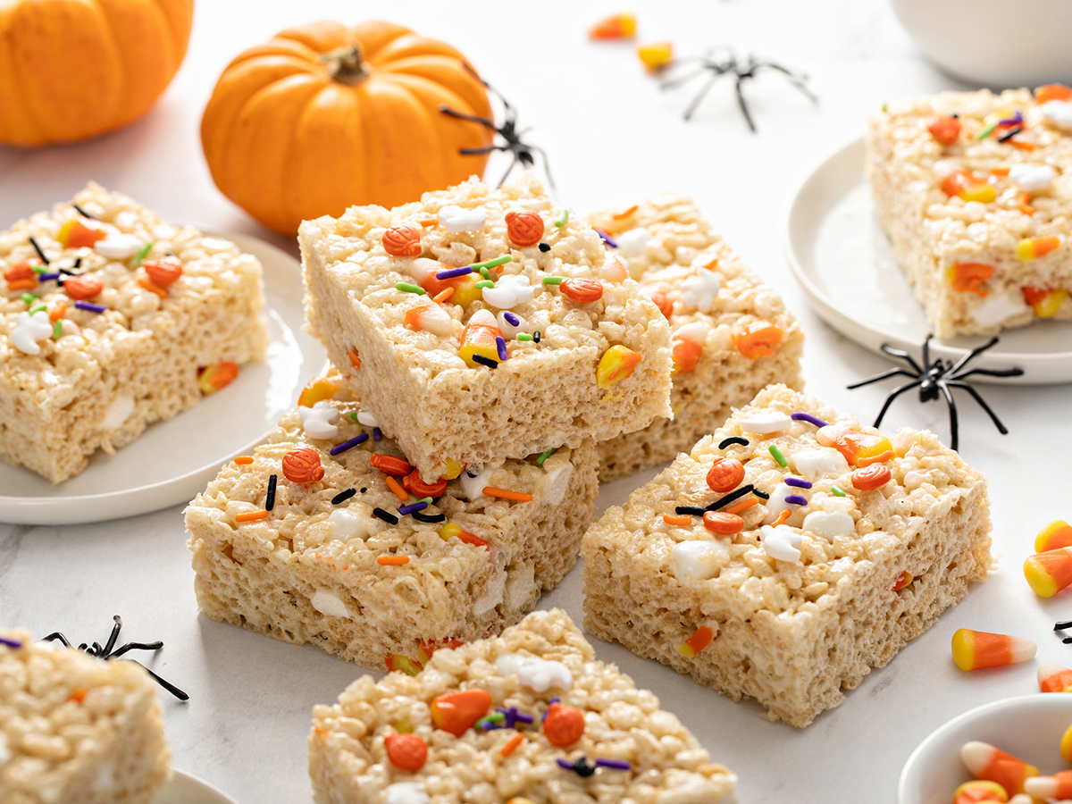Halloween Rice Krispies Treats