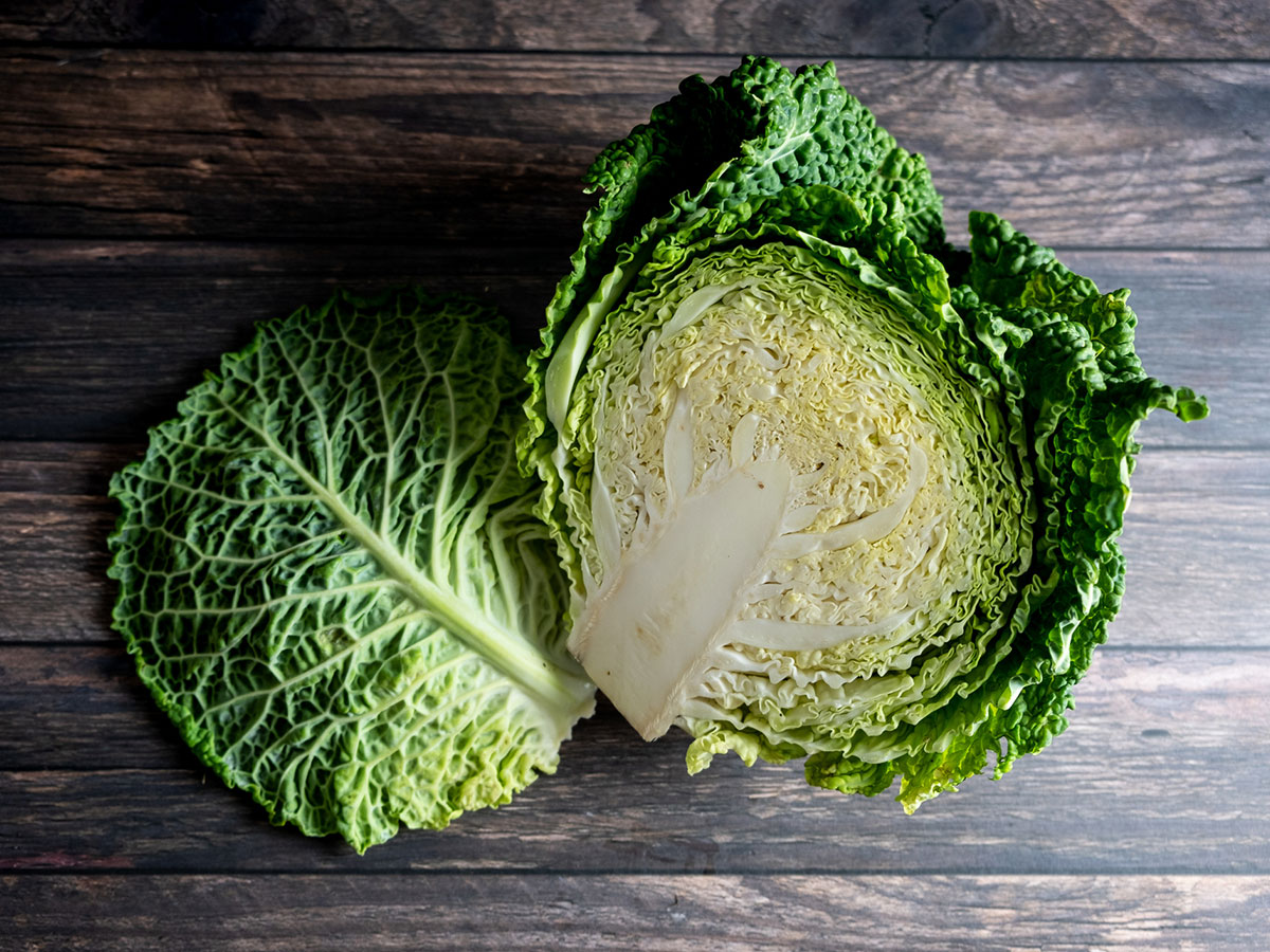 In Season Now: Savoy Cabbage