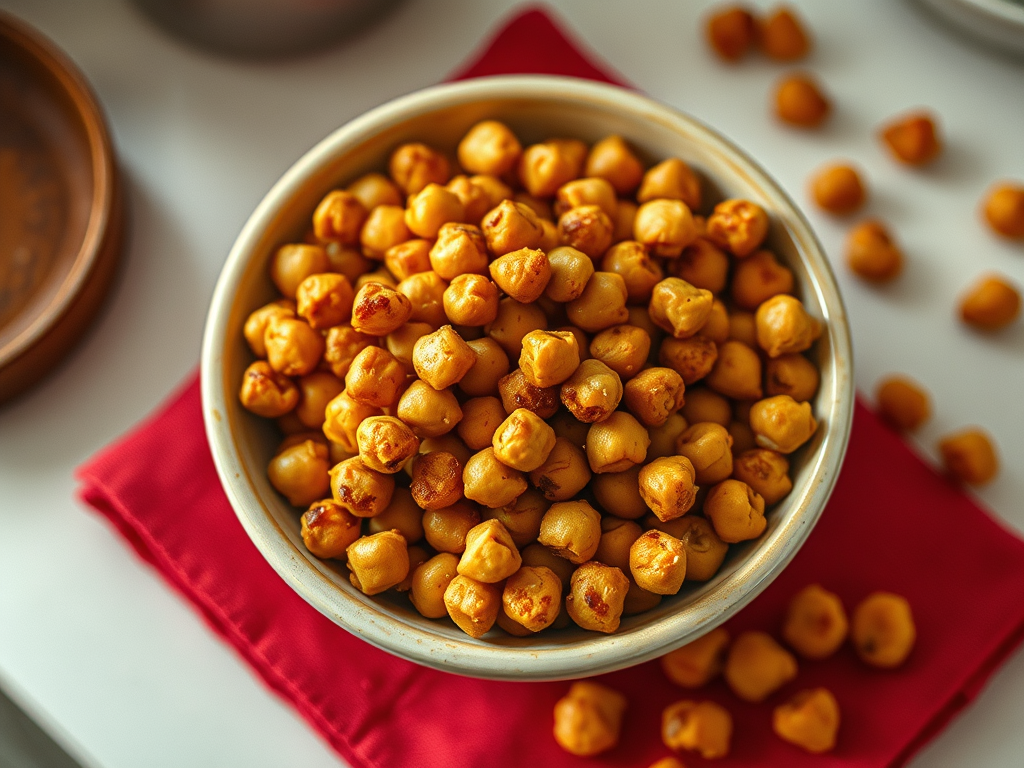 Crispy Oven Chickpeas