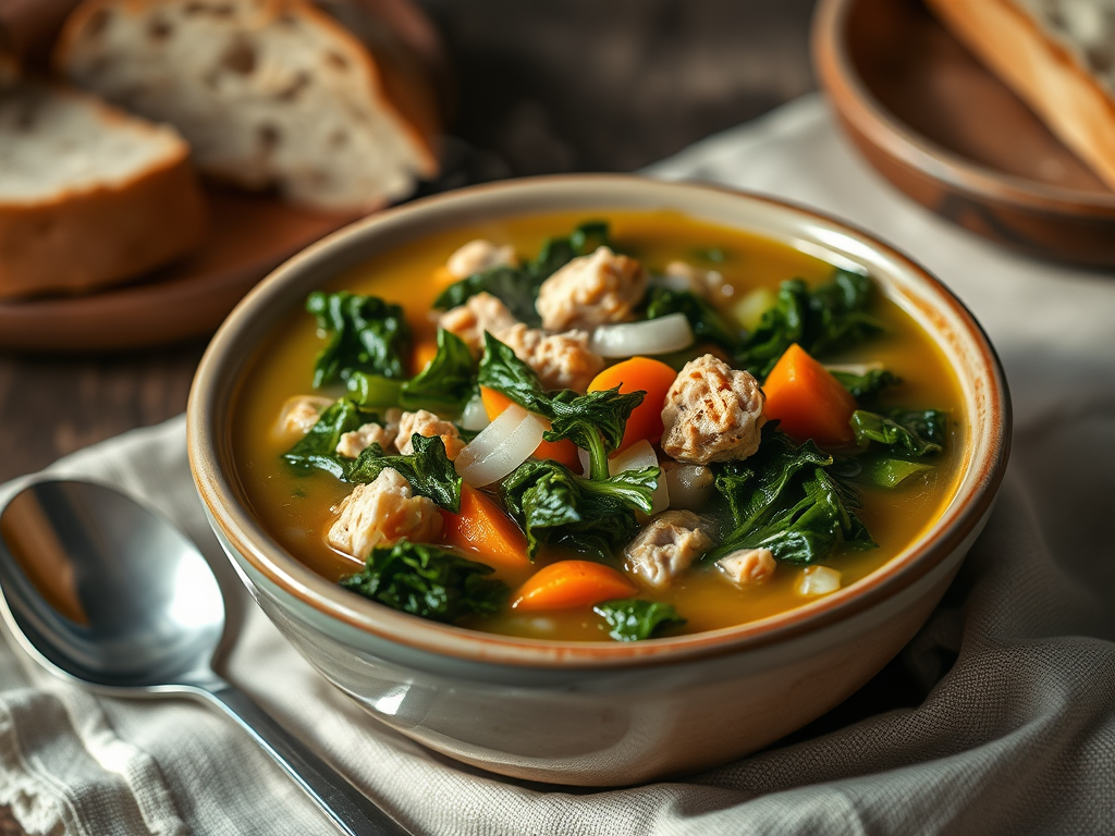 Turkey & Kale Soup