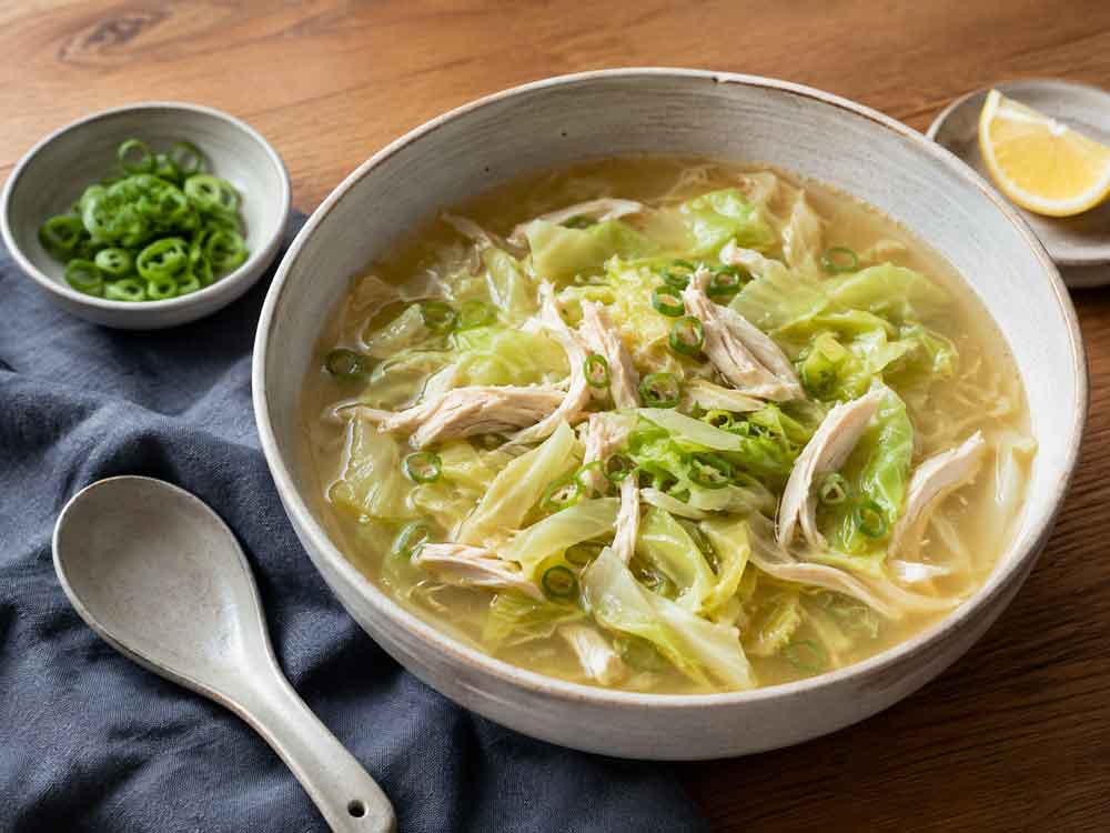 Chicken & Cabbage Soup