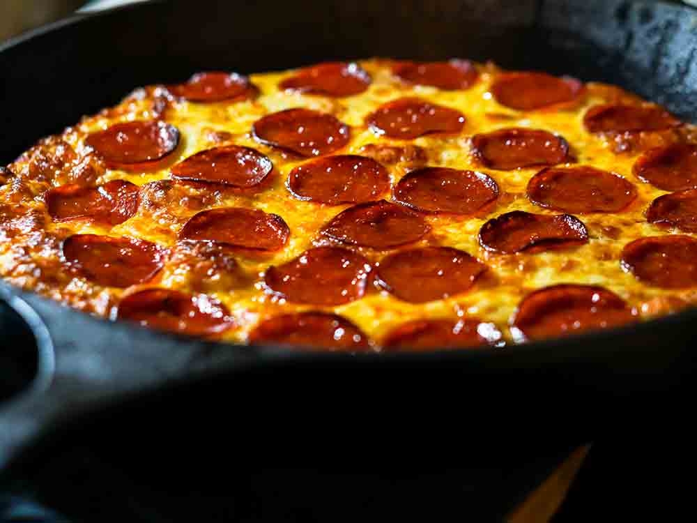 Cast Iron Pizza