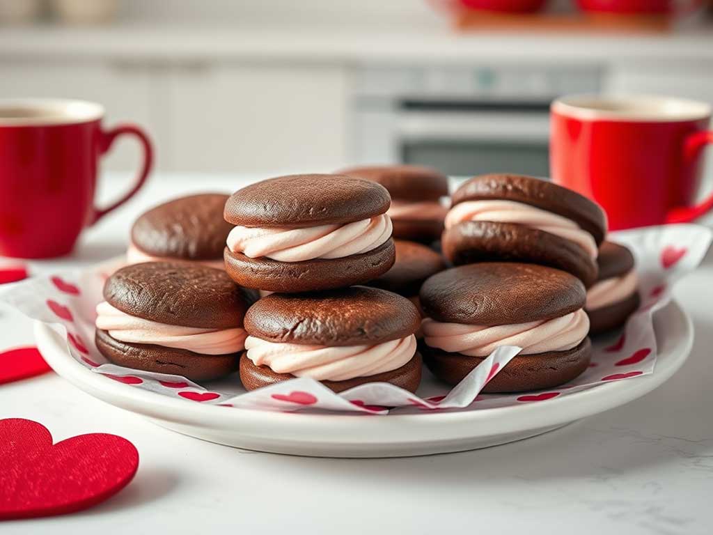 Valentine’s Day Whoopie Pies