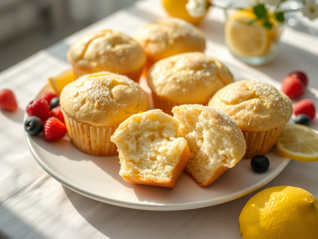 Lemon Ricotta Muffins