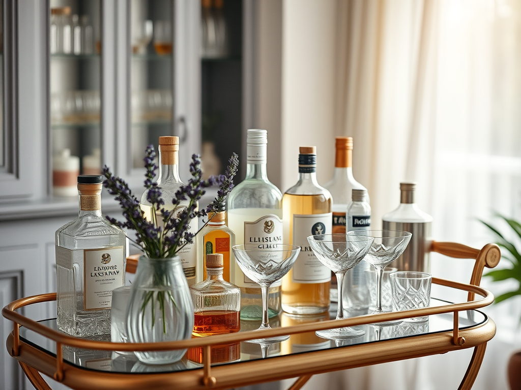 Creating a Spring Cocktail Bar