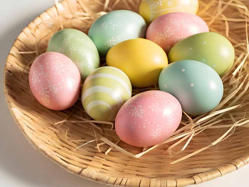 Inspired by Pysanky: Wax-Resist Easter Eggs
