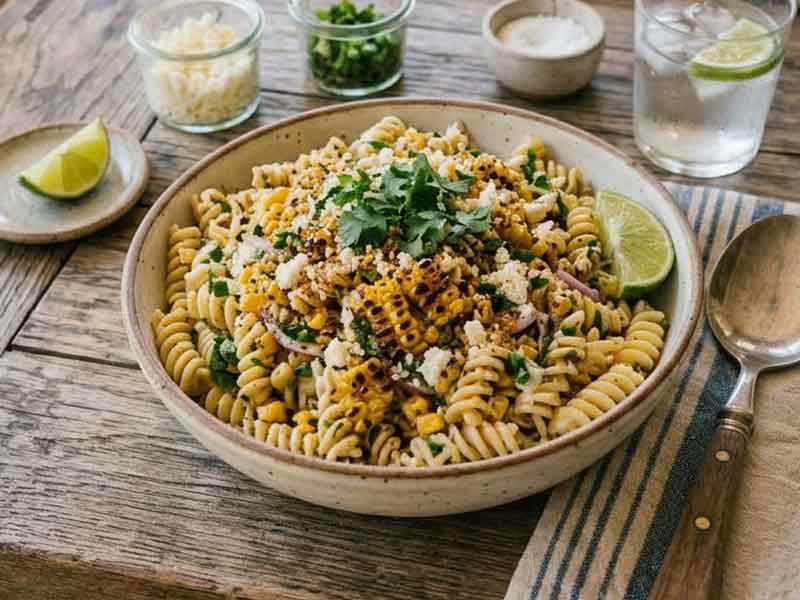 Elote Pasta Salad