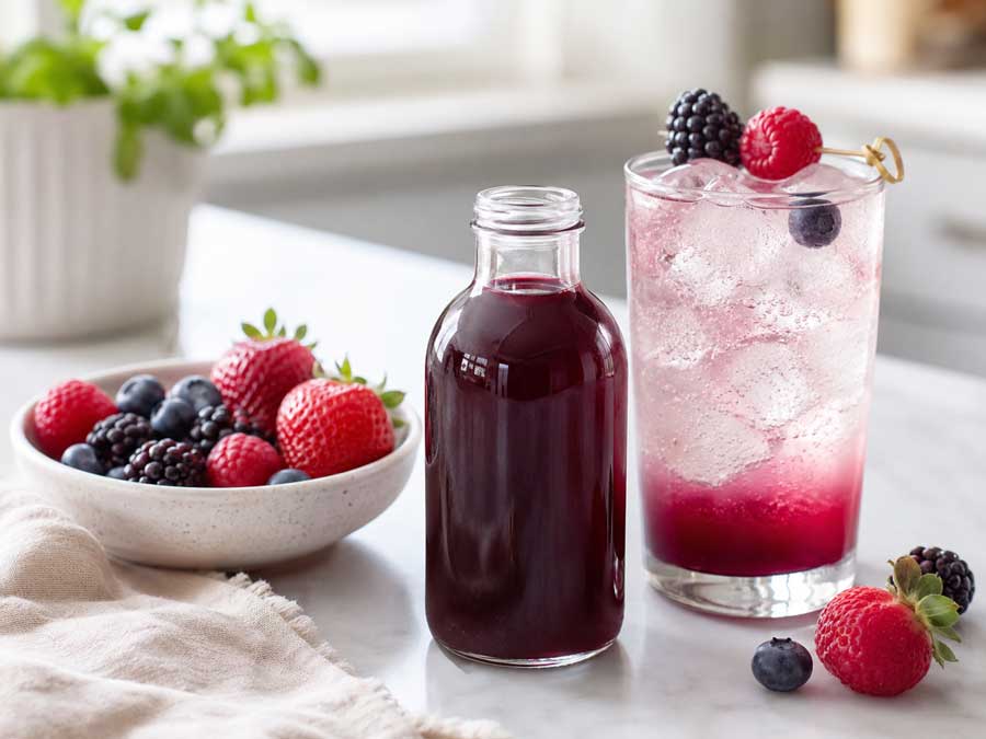 Upgrade Summer Drinks with No-Cook Syrups