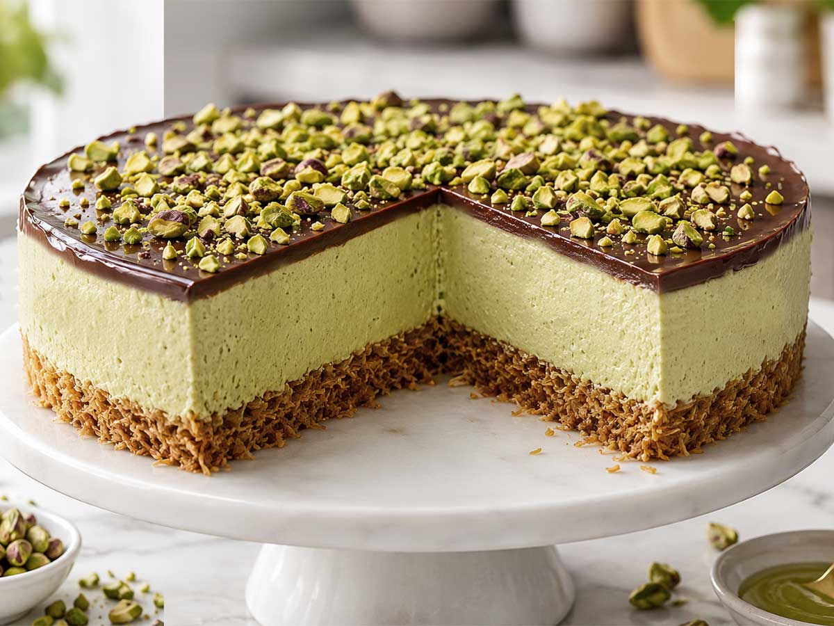 No-Bake Dubai Cheesecake