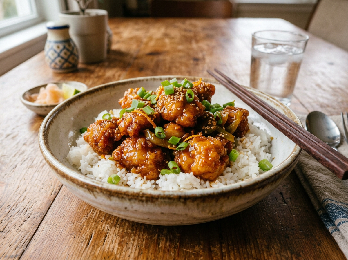 Easy Orange Chicken