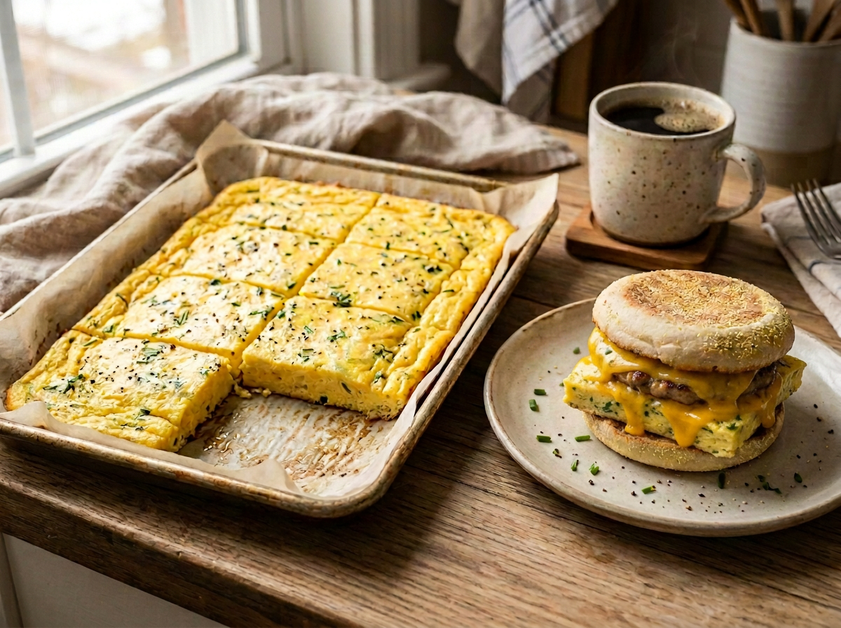 Sheet Pan Breakfast Sandwiches for Busy Mornings