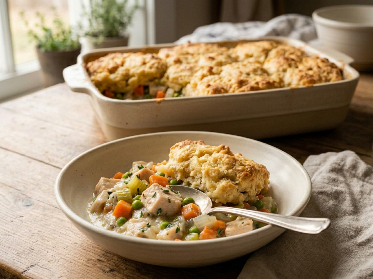 Chicken Pot Pie Casserole
