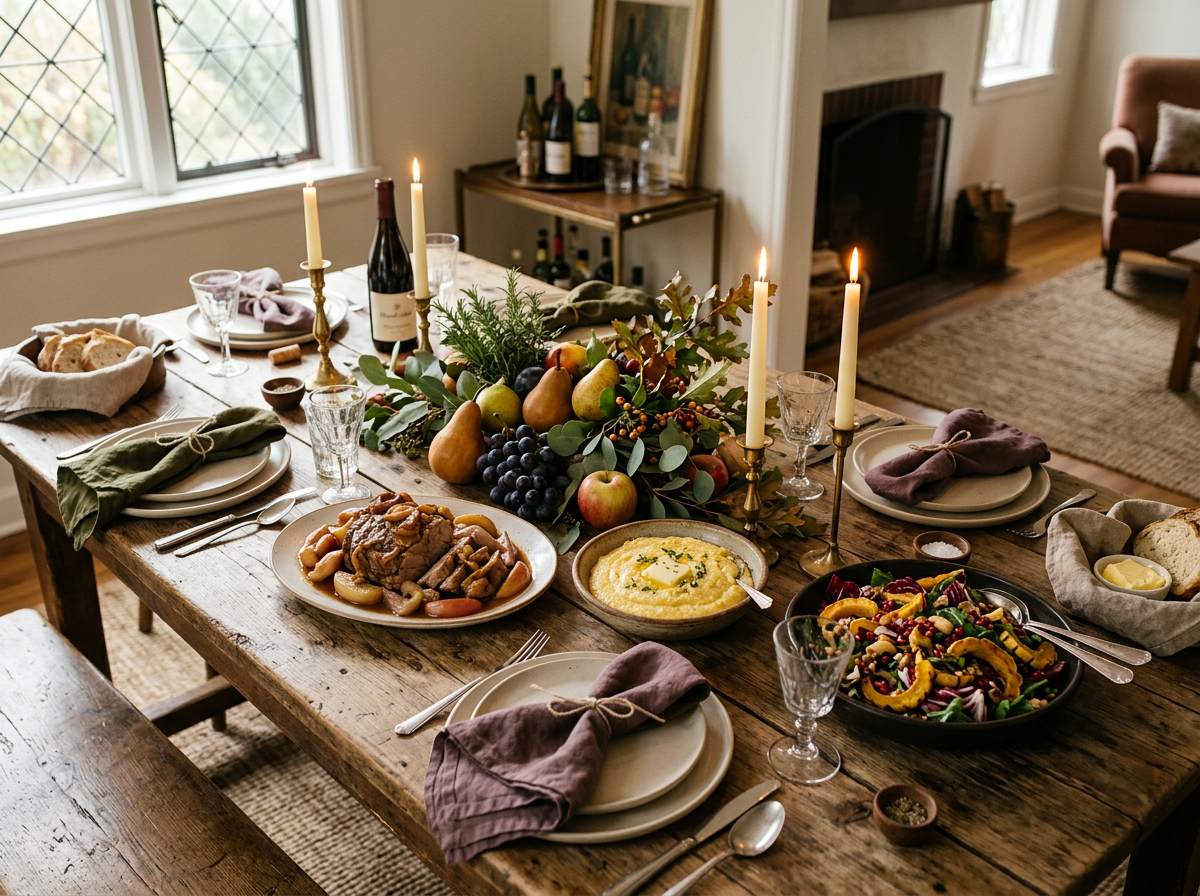 A Harvest Dinner Party That Doesn’t Feel Like Thanksgiving