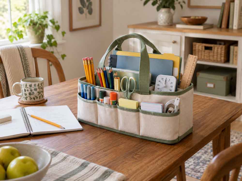 Create a Homework Station That Packs Away